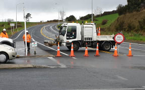 Bus rolled in Ngātira, west of Rotorua, closing the road at junction of SH28 and SH5