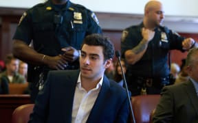 Luigi Mangione appears for a suppression of evidence hearing in Manhattan Criminal Court on December 18, 2025, in New York City.