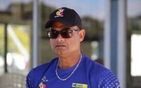 PNG Barramundis coach Dipak Patel.