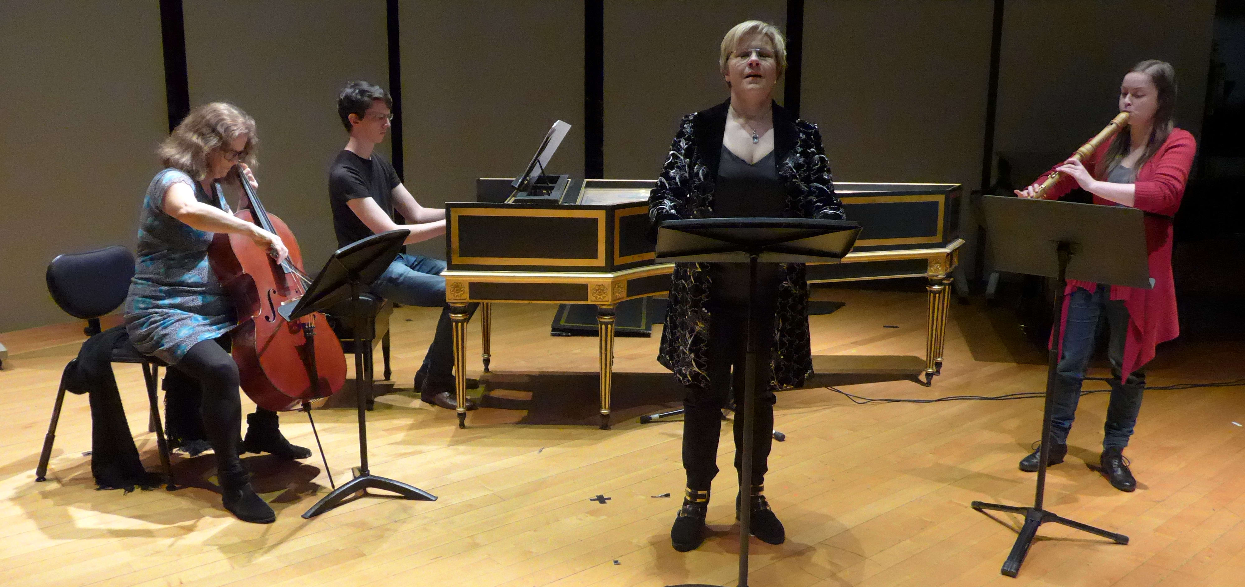 Edith Salzmann, Eddie Giffney, Catrin Johsson, Imogen Morris