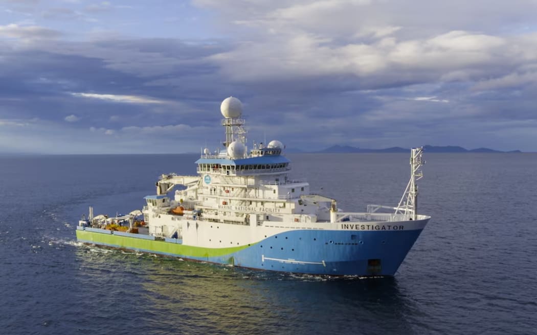 CSIRO's Research Vessel (RV) Investigator.