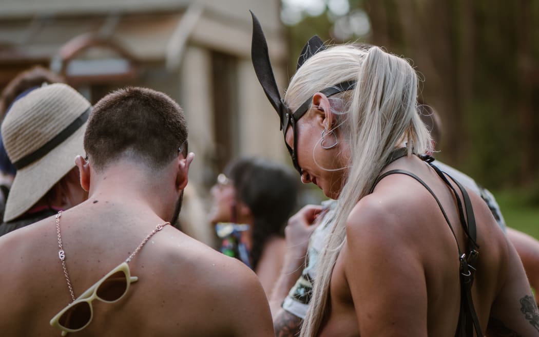 Naked in the Trees festival.