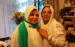 Ambreen Rashid and Naema Khan