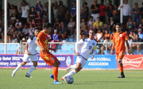 Guam captain Jason Cunliffe put in a man of the match performance.