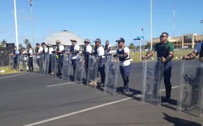 Samoa Barricade
