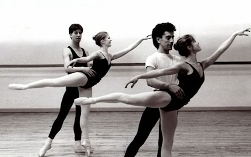 A young Taiaroa Royal does ballet
