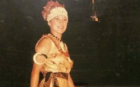 Juliette Spencer Sword as Miss South Pacific