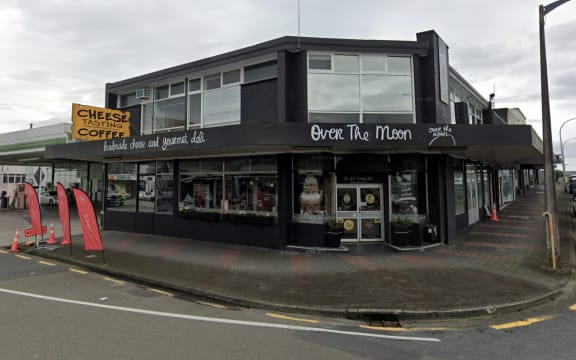 Over The Moon cheese shop in Putāruru.