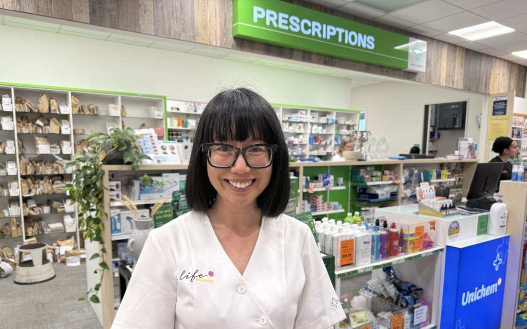 Pakuranga pharmacist Vicky Chan says government funding has not kept pace with other costs and she has to work harder to keep her business viable by offering extra government-funded services such as sleep clinics. Photo: Sharon Brettkelly