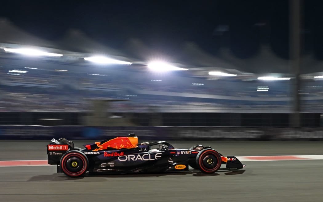 Max Verstappen at the 2022 F1 Grand Prix of Abu Dhabi