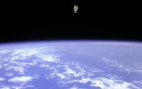 astronaut in space