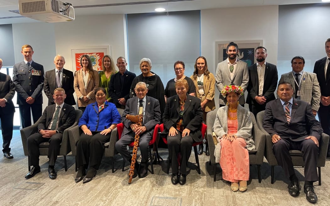 Delegates at the NZ High Commission in the UK.