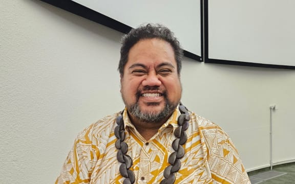 Chair of the Ōtara-Papatoetoe Local Board, Apulu Reece Autagavaia.