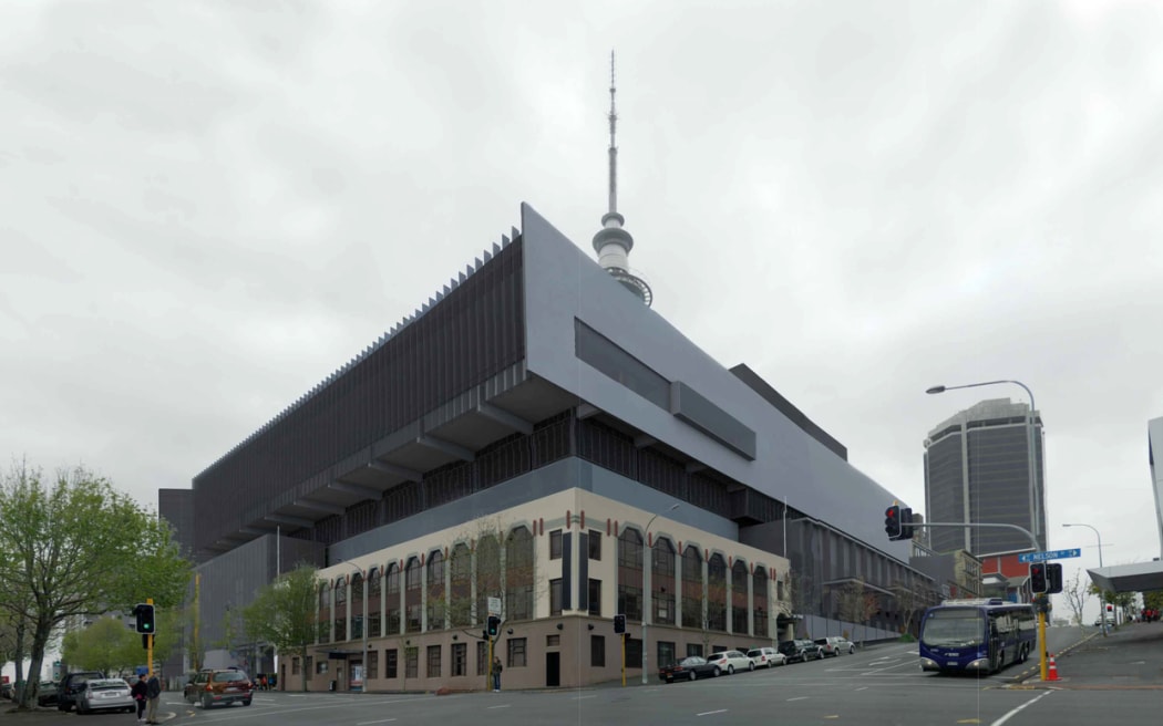 An impression of the design in an image supplied by Sky City.