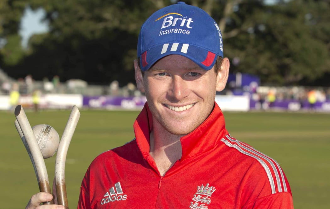 The England cricket team's one-day captain Eoin Morgan.