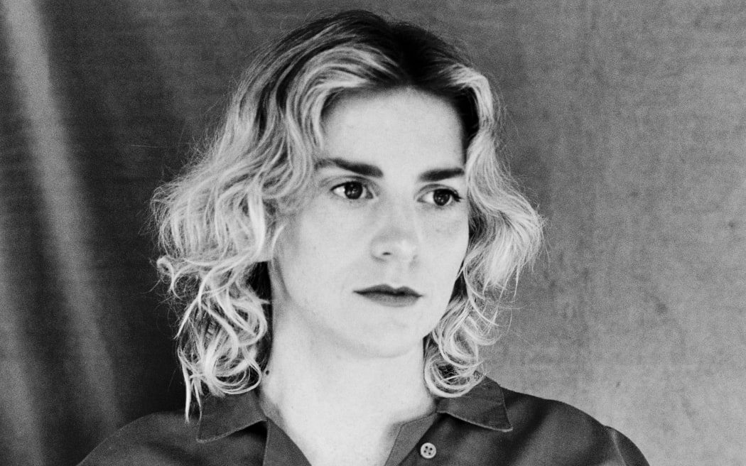 Portrait of Holly Arrowsmith in black and white