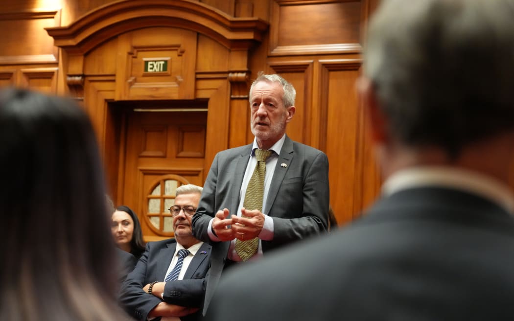 MEP Seán Kelly visiting NZ Parliament