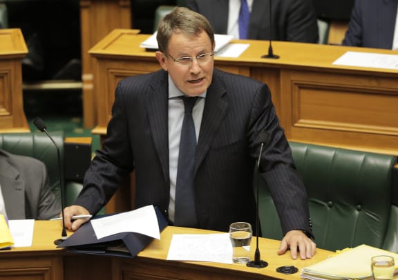John Banks speaking in Parliament.