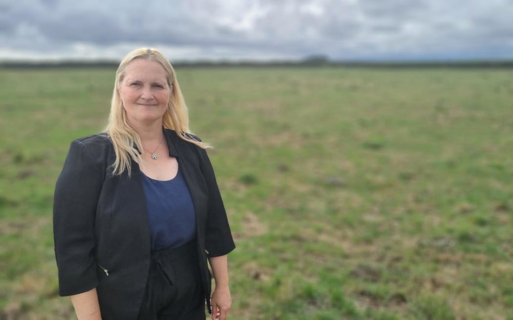 Drought on a farm in South Taranaki, March 2025.