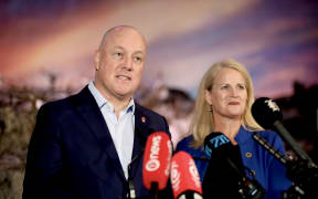 Prime Minister Christopher Luxon and Tourism and Hospitality Minister Louise Upston.