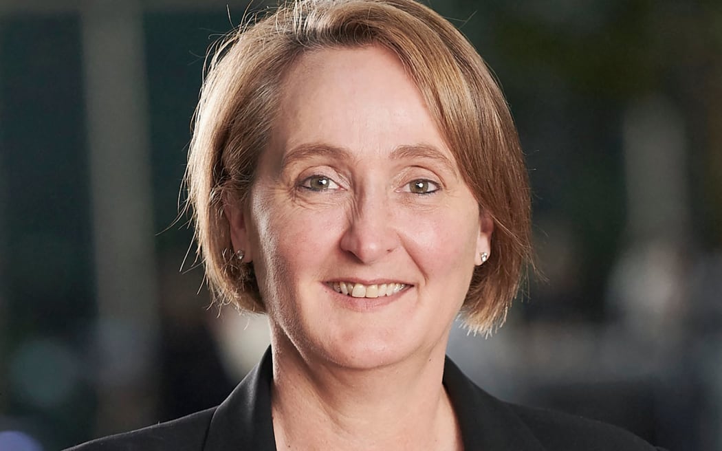 This handout picture taken on May 2, 2023, and released by Australia's Qantas Group shows the next Chief Executive and Managing Director of Qantas Vanessa Hudson posing for pictures at an event in Sydney. Australia's Qantas Group named Hudson as its first female chief executive replacing the cost-cutting Irish-Australian Alan Joyce. (Photo by Handout / QANTAS / AFP) / --- RESTRICTED TO EDITORIAL USE - MANDATORY CREDIT 