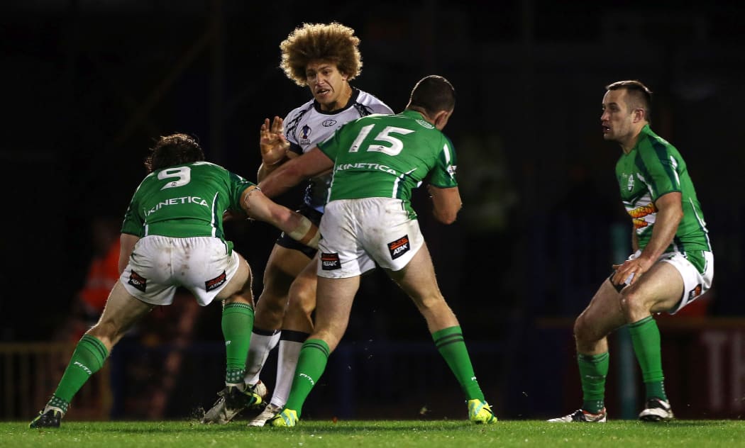 Eloni Vunakece was a part of Fiji's 2013 Rugby League World Cup team.