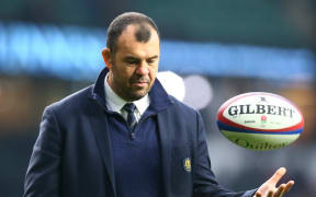 London, UK, 24 November, 2018
Australia's Coach Michael Cheika
during Test between England  and Australia at Twickenham stadium , London, England on 24 Nov 2018.