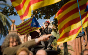 Pro-independence supporters