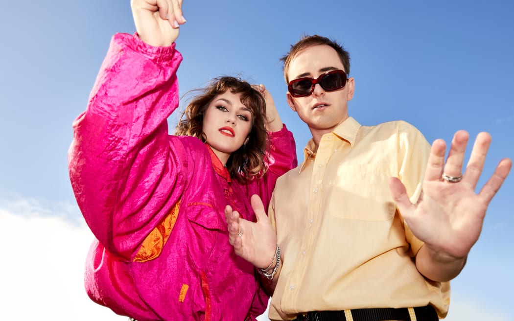 Pop duo Foley.