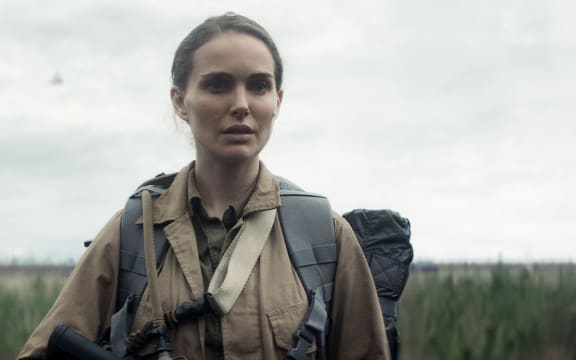 Natalie Portman goes on safari behind an alien shimmer in Alex Garland’s Annihilation.