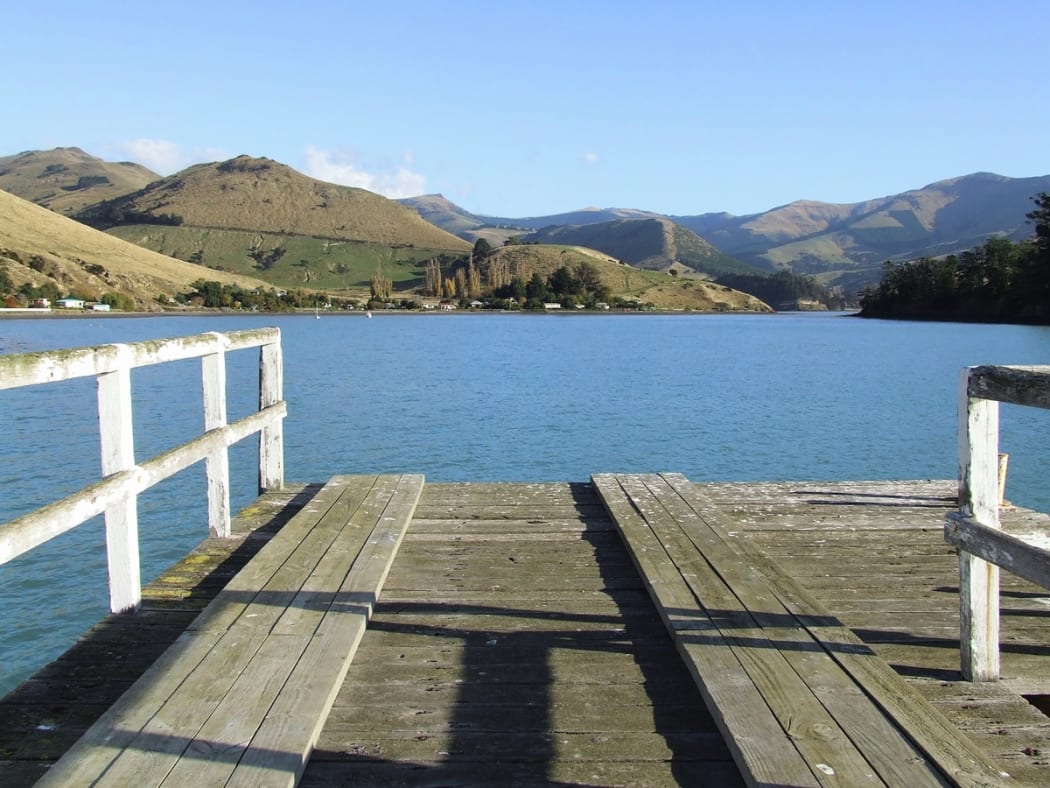 The jetty at Port Levy.