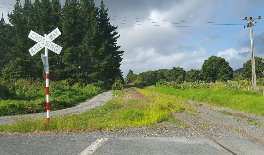 The Northland railway line at Otiria. The line from Otiria to Kauri will be mothballed in August.