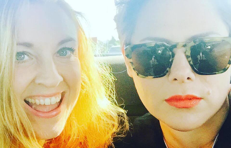 Natasha Utting, left, will marry her fiancee, singer Anika Moa, this summer.