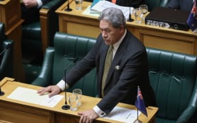Winston Peters as acting Prime Minister