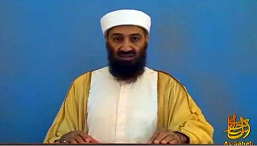 This framegrab from an undated video released by the US Department of Defense on May 7, 2011, reportedly show Al-Qaeda leader Osama bin Laden making a video at his compound in Abbottabad, Pakistan.