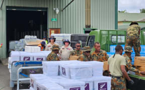 MFAT supplied photos of FENZ USAR team out and about for IV with Emma Dunlop-Bennett and Ken Cooper
