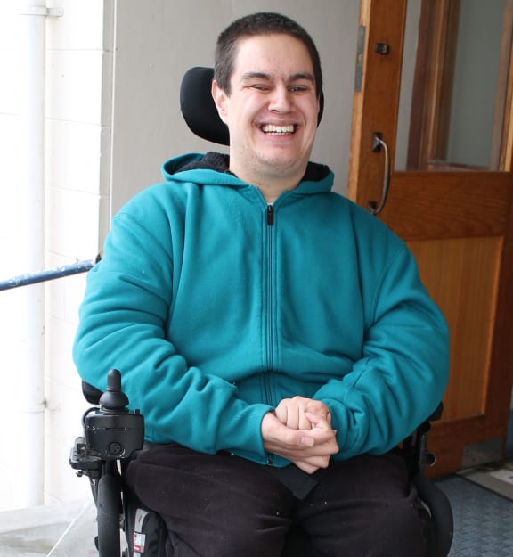 A photo of Tyler Lamont who has been choosing how he spends his disability services funding under Enabling Good Lives.