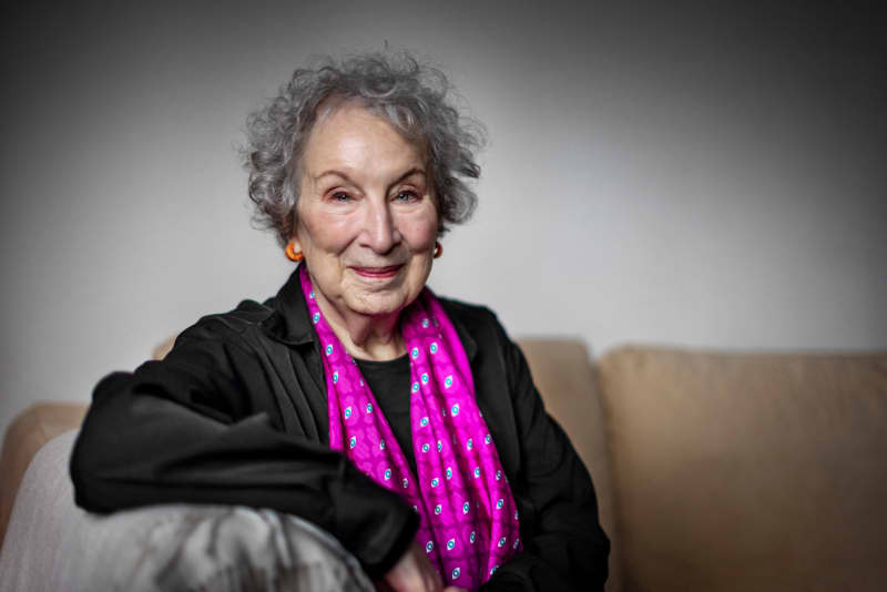 Canadian writer Margaret Atwood, photographed in Stockholm, Sweden, on November 4, 2024.