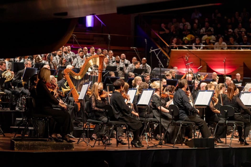 Signature Choir performs with the NZSO (Mana Moana 2022).