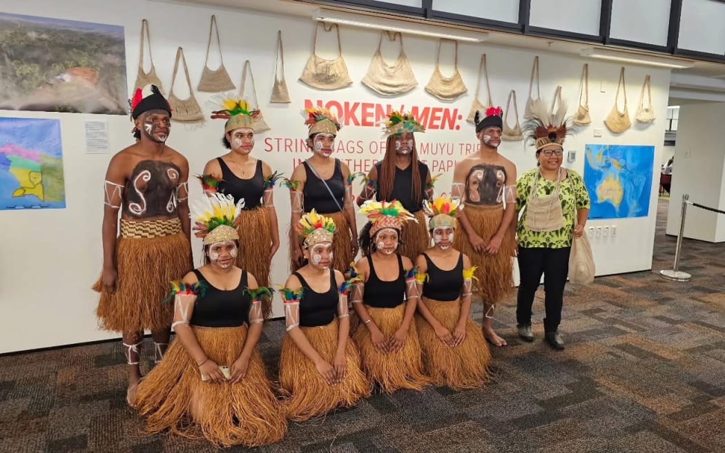 West Papua students from Palmerston North… the lady in the lime green is Veronika Kanem  please credit Lagi Maama Academy & Consultancy for pics