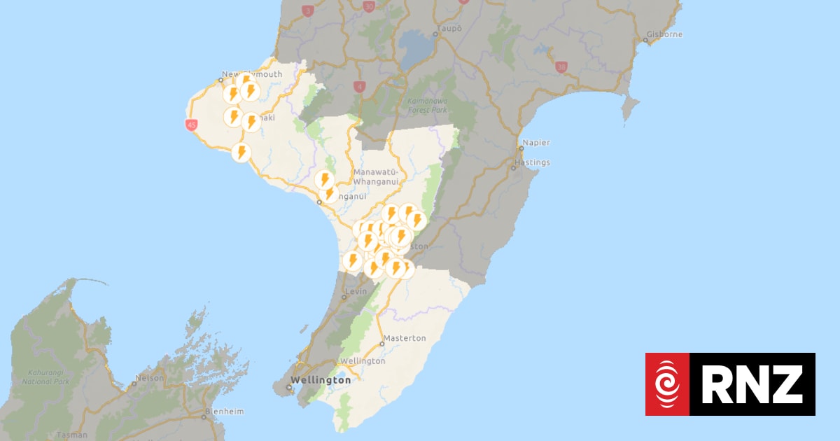 Power cuts remain for some in North Island after stormy weather