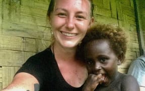 Brittni Smith in Bougainville