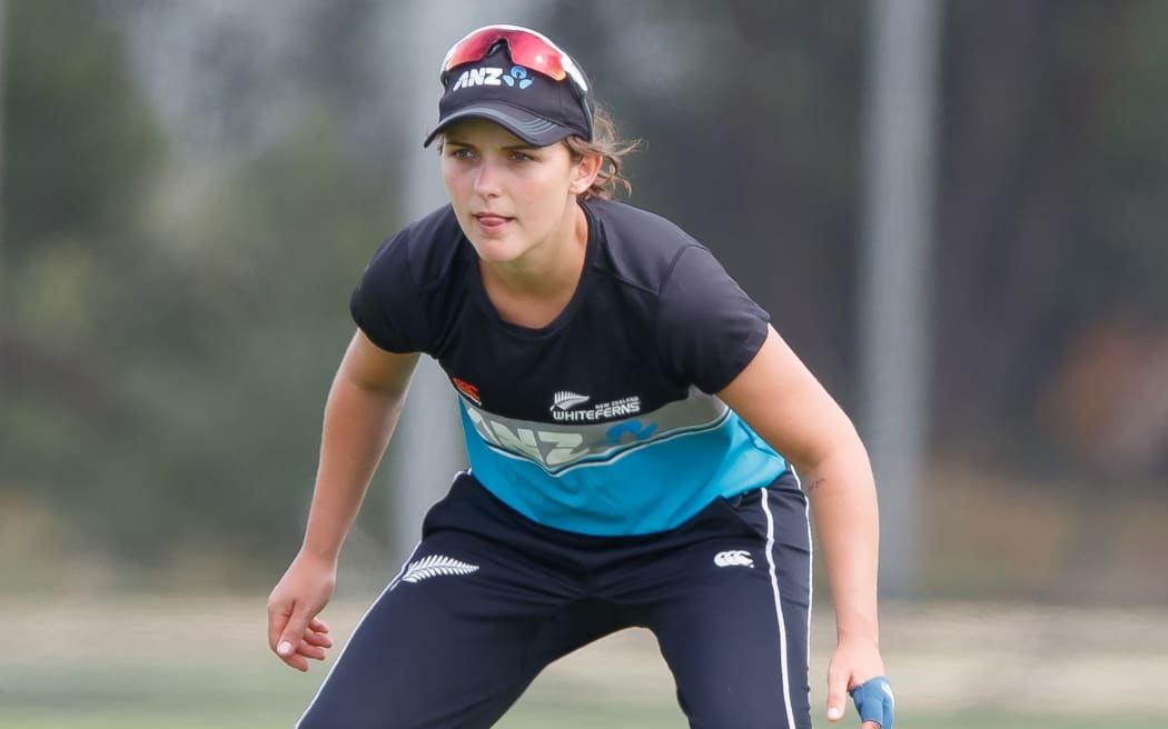 Amelia Kerr. White Ferns training camp at Bay Oval No 2 in Mt Maunganui, New Zealand on December 07, 2021. Copyright photo: Aaron Gillions / www.photosport.nz