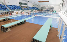 Swimming facilities at Christchurch's new 'Parakiore' multisport complex.