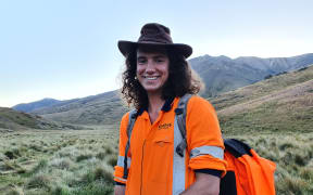 Student Anzac Gallate has helped fight wilding pines on Molesworth Station