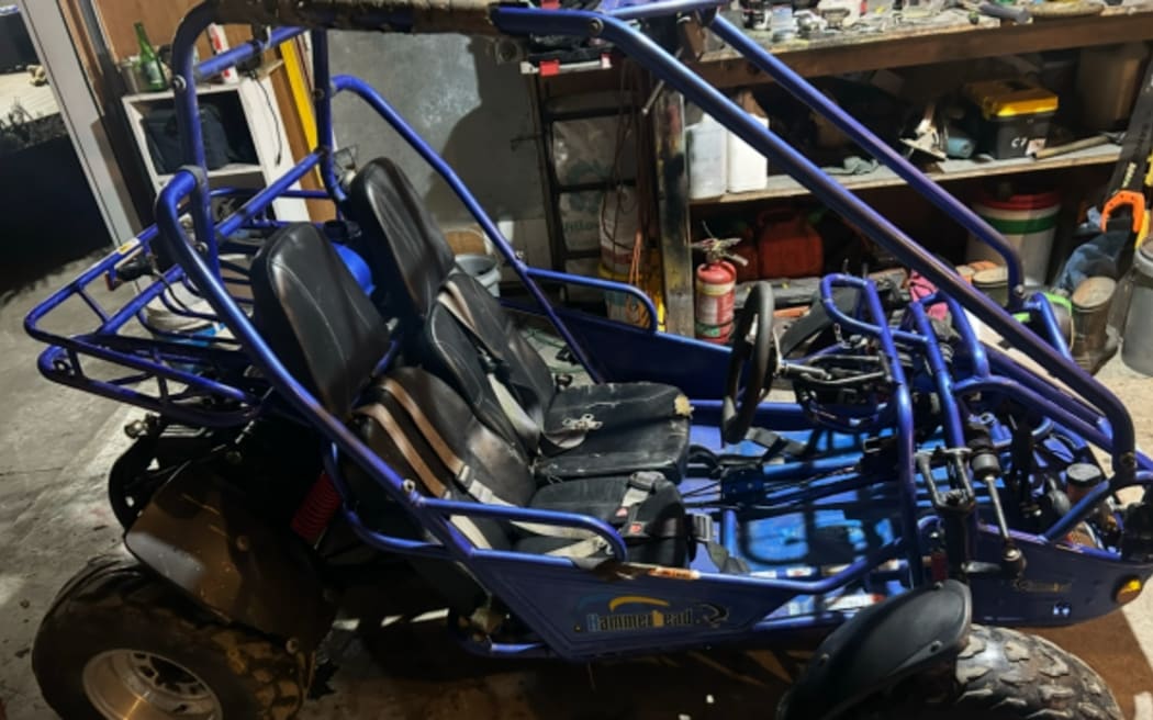 gokart stolen in Rolleston