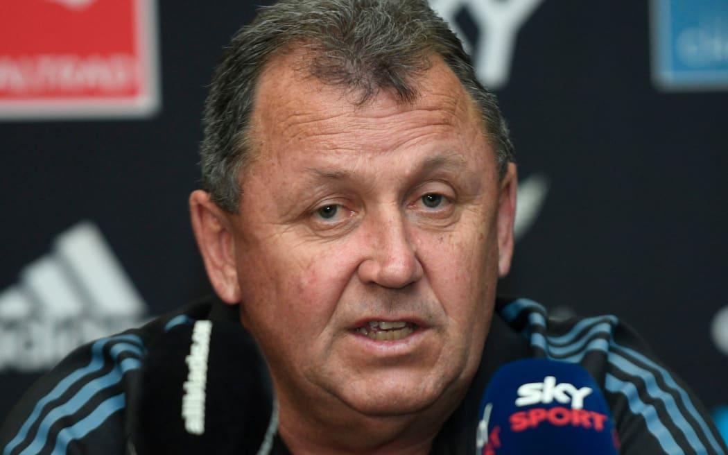 Ian Foster coach of All Blacks during All Blacks Press Conference at Sandton Convention Centre, Johannesburg, South Africa on the 11 August 2022 © Sydney Mahlangu/BackpagePix  / www.photosport.nz