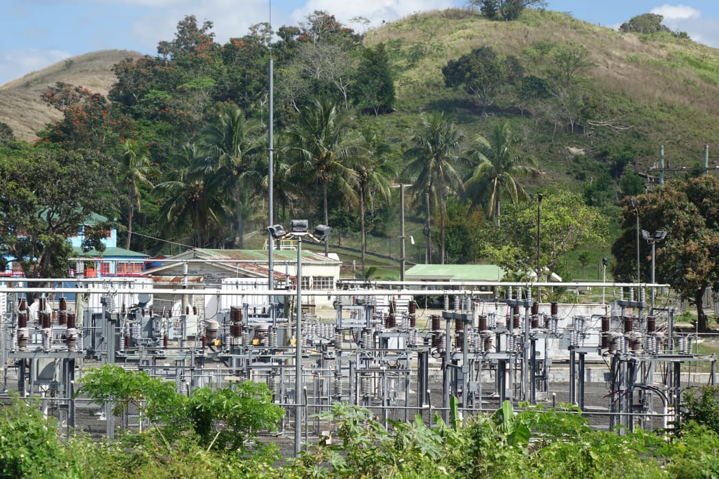 Fiji Electricity Authority power grid Sigatoka, Fiji.