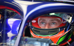 New Zealand Formula One driver Brendon Hartley