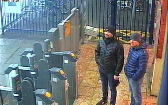 Ruslan Boshirov (L) and Alexander Petrov.
